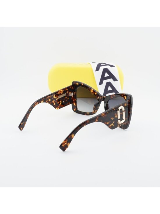 Marc Jacobs MARC 761/S 0086 9O Sunglasses Havana Butterfly Frame, Grey Lenses main image 10